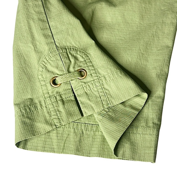 NWT! Alfred Dunner Key Largo Kiwi Flat Front Cotton Capri Pants Women’s Size 12 - Picture 4 of 14